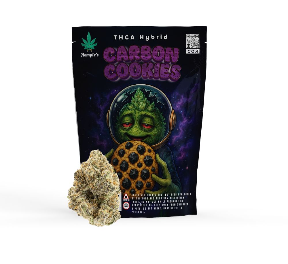 THCA Flower - AAA Carbon Cookies - Hybrid