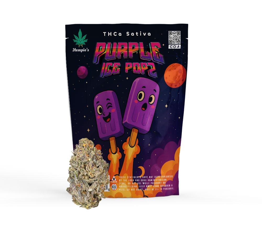 THCA Flower - AAA Purple Ice Popz - Sativa