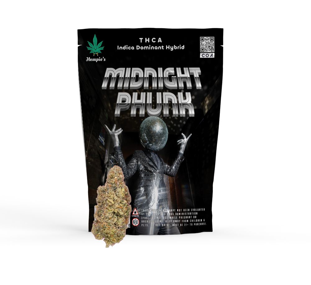 THCA Flower - AAA Midnight Phunk - Indica Dominant Hybrid