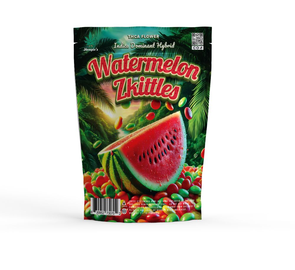 THCA Flower - AAA Watermelon Zkittlez - Indica Dominate Hybrid