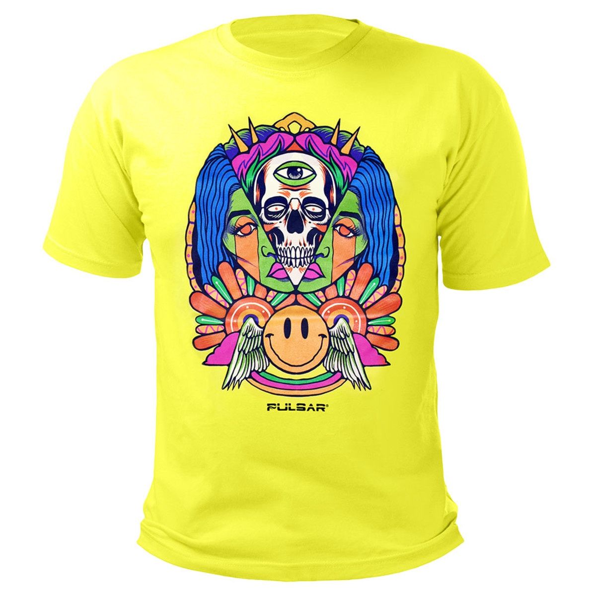 Trippin - T-Shirt - Yellow