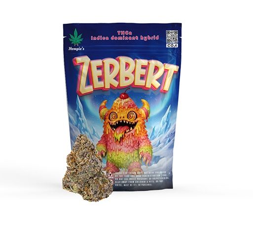 THCA Flower - AAA Zerbert - Indicia Dominant Hybrid