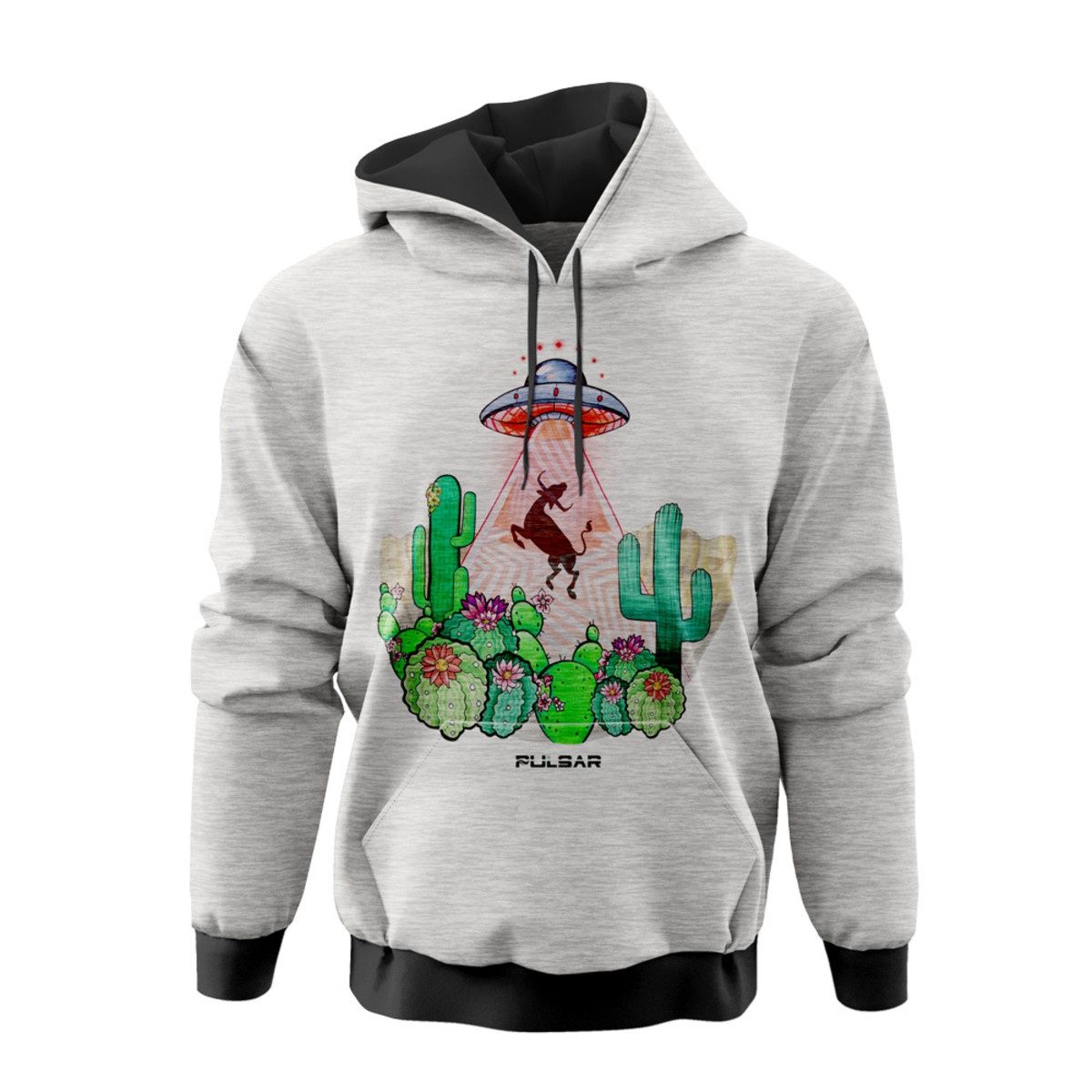 Tractor beam - Ultra Soft Pullover Hoodie - Grey