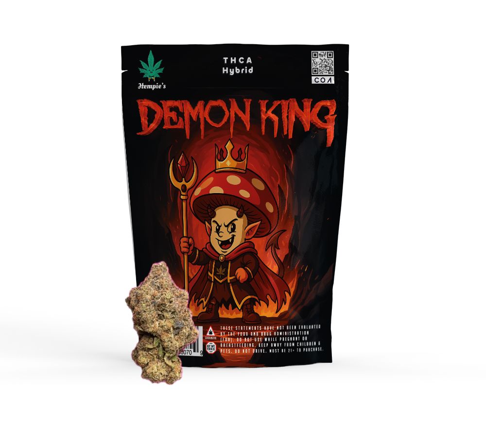 THCA Flower - AAA Demon King - Hybrid