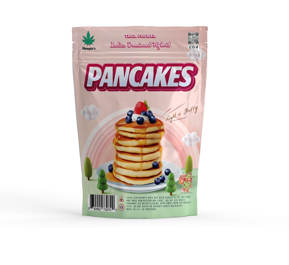 THCA Flower - AAA Pancakes - Indica Dominate Hybrid