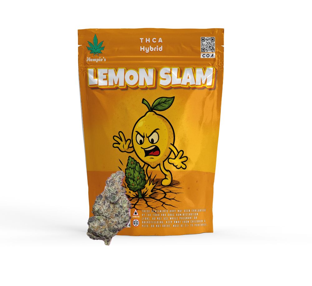 THCA Flower - AAA Lemon Slam - Hybrid