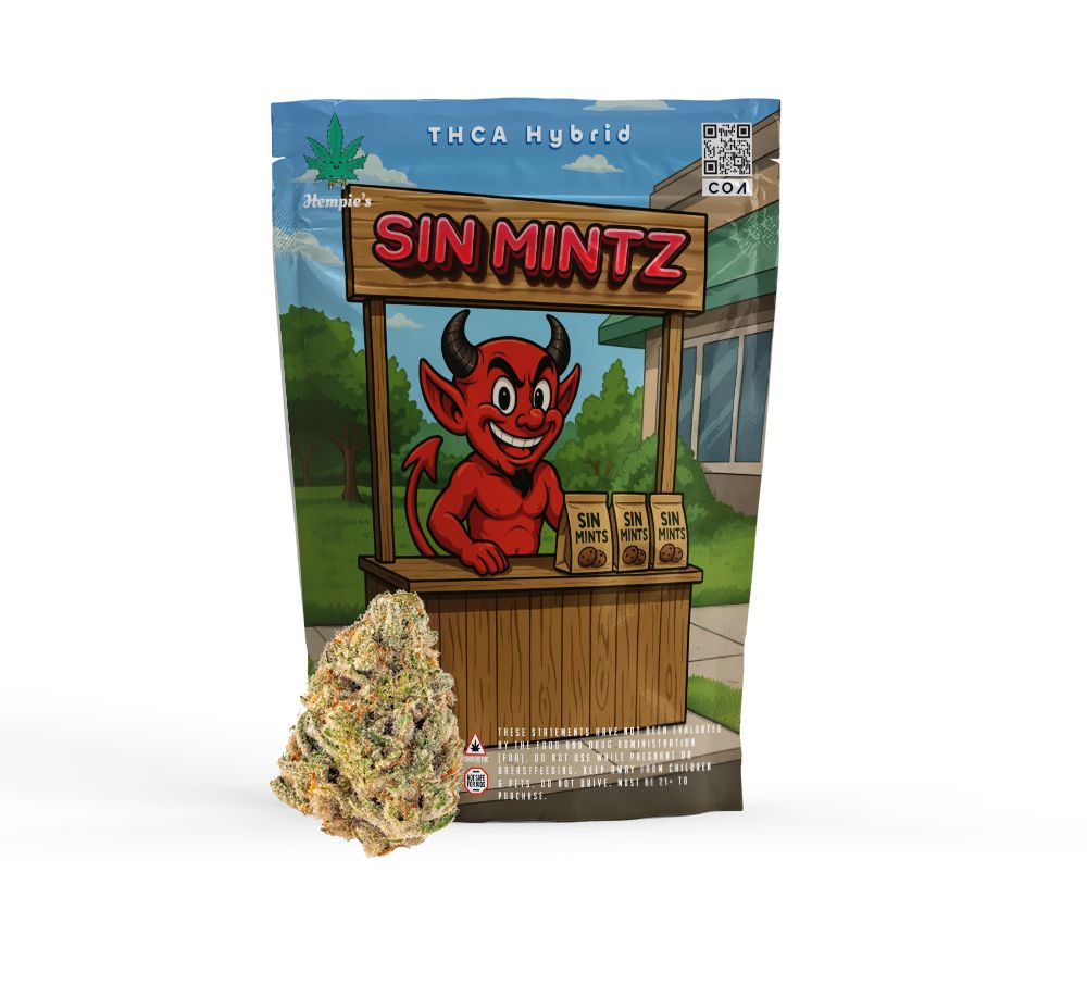 THCA Flower - AAA Sin Mintz - Hybrid