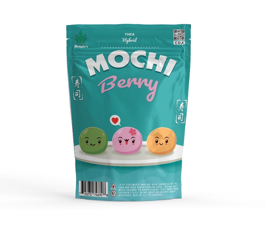 THCA Flower - AAA Mochi Berry - Hybrid