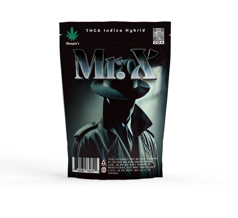 THCA Flower - AAA Mr. X - Indica Hybrid