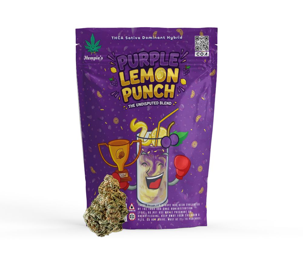 THCA Flower - AAA Purple Lemon Punch - Sativa Dominant