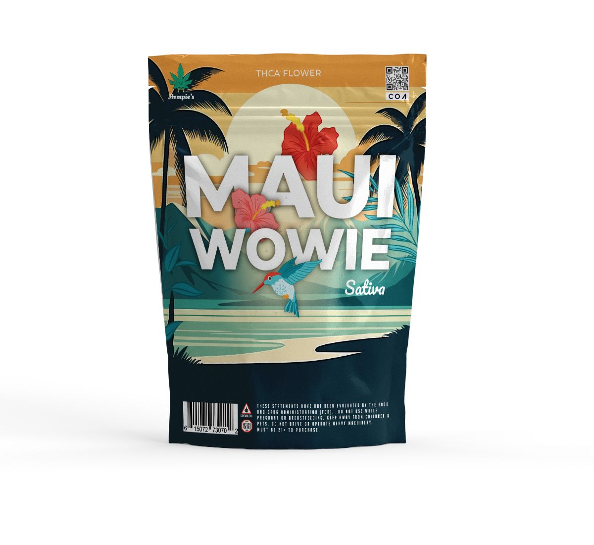 THCA Flower - AAA Maui Wowie - Sativa