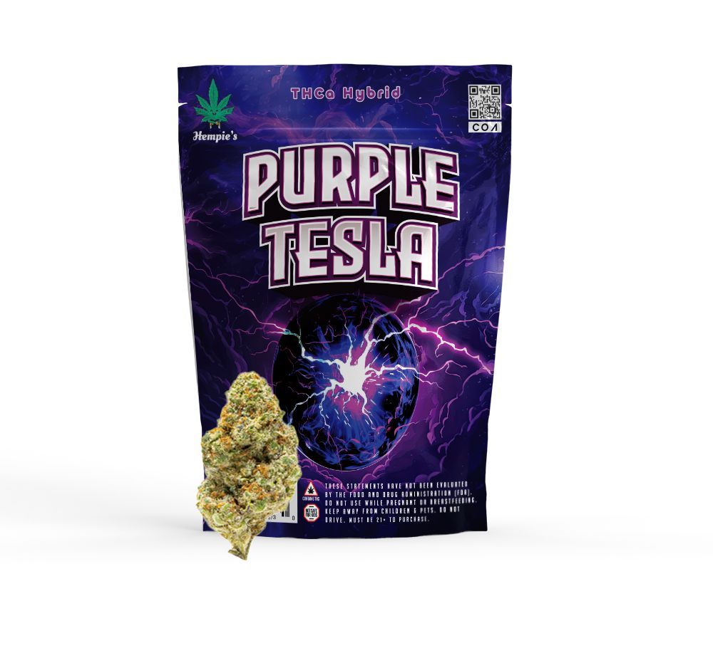 THCA Flower - AAA Purple Tesla - Hybrid