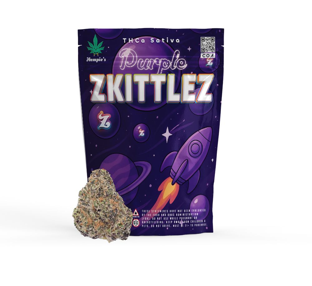 THCA Flower - AAA Purple Zkittlez - Sativa