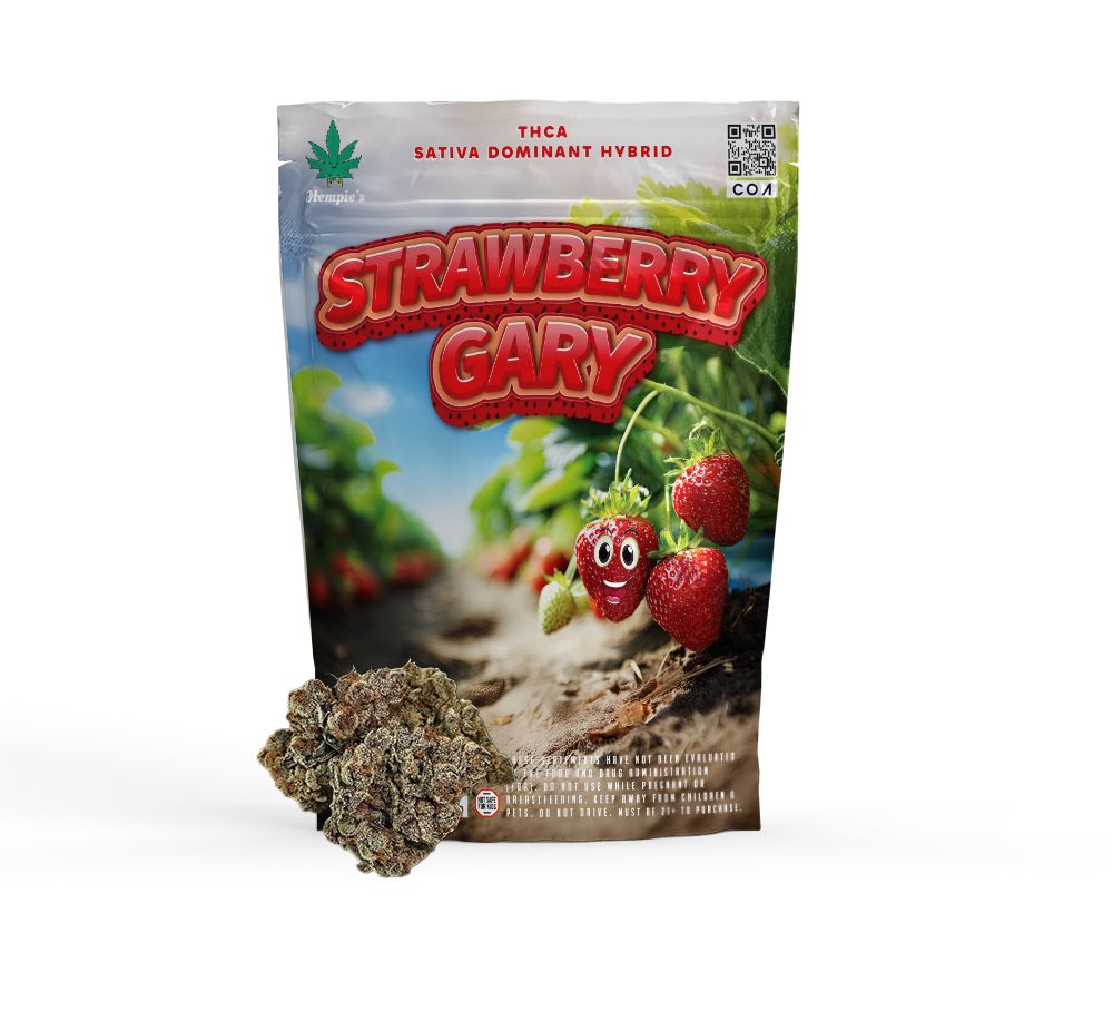THCA Flower - AAA Strawberry Gary - Sativa Dominant Hybrid
