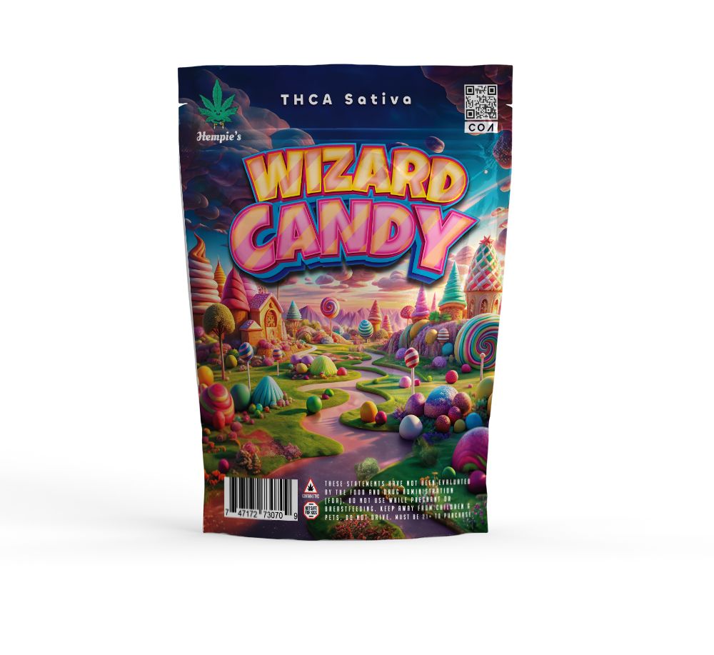 THCA Flower - AAA Wizard Candy - Sativa