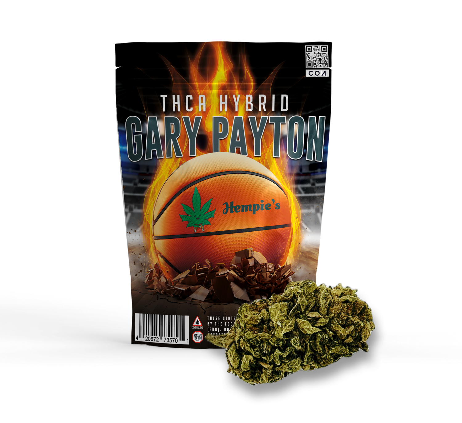 THCa Flower - AAA Gary Payton - Hybrid