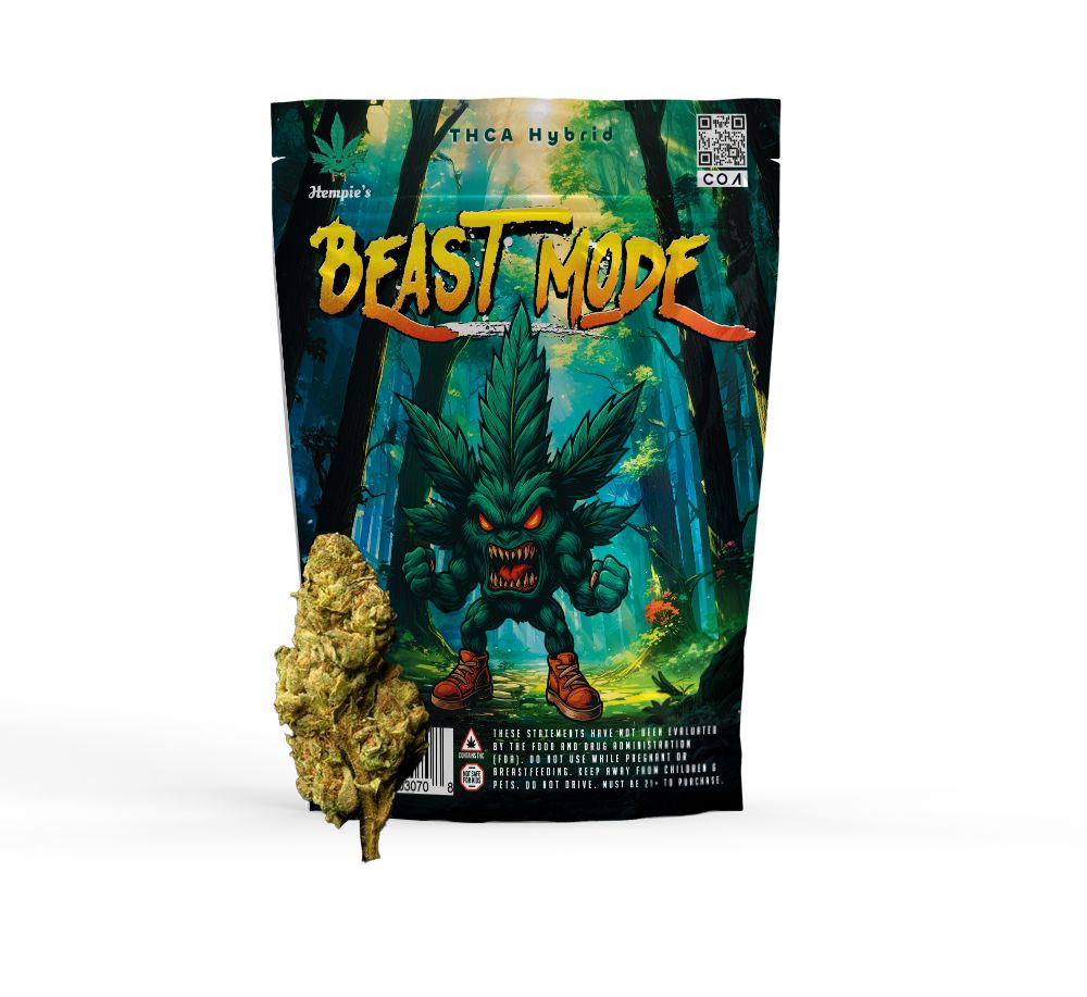 THCA Flower - AAA Beast Mode - Hybrid