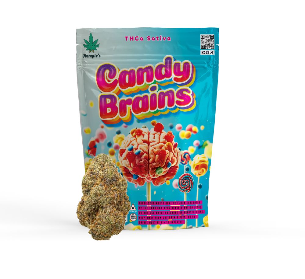 THCA Flower - AAA Candy Brains - Sativa