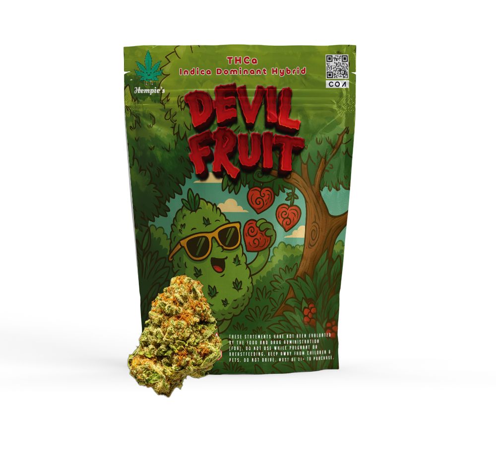 THCA Flower - AAA Devil Fruit - Indica Dominant Hybrid