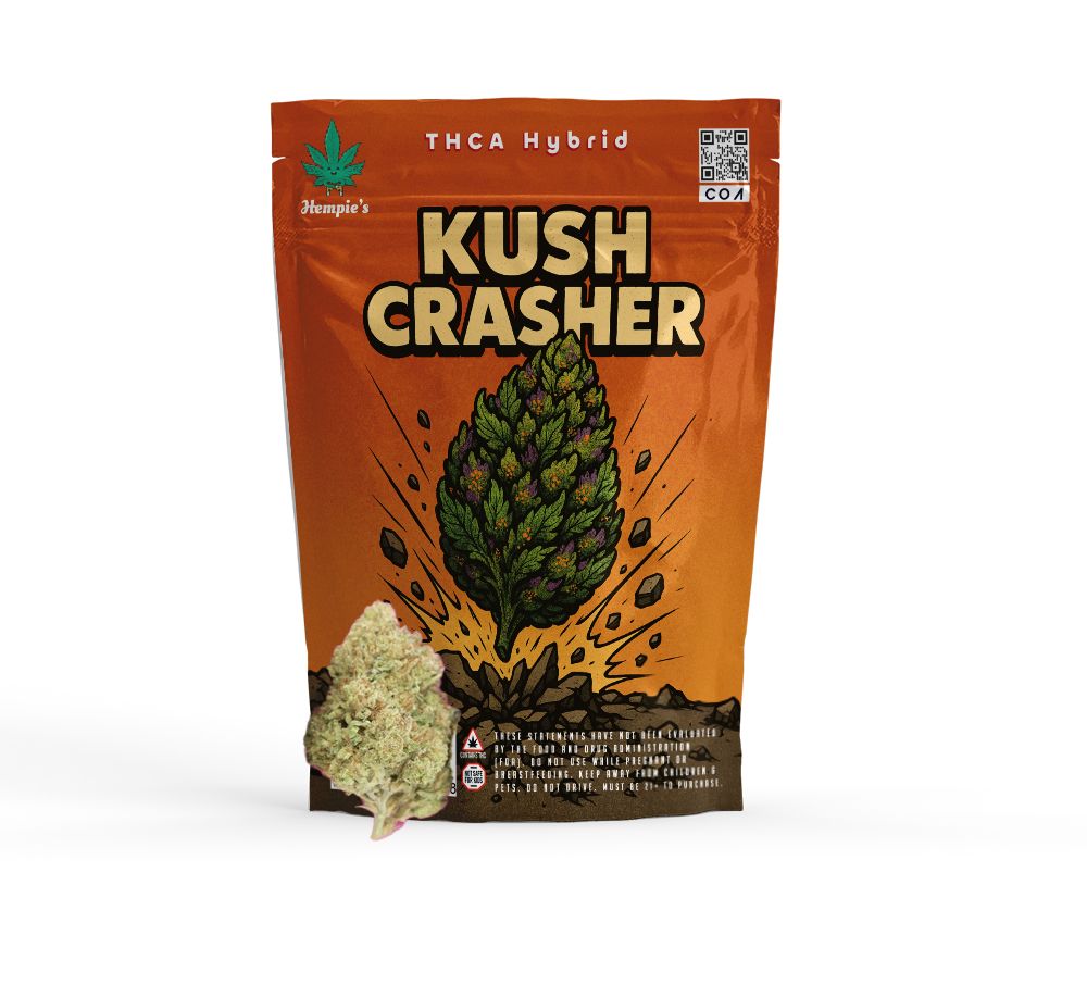 THCA Flower - AAA Kush Crasher - Hybrid