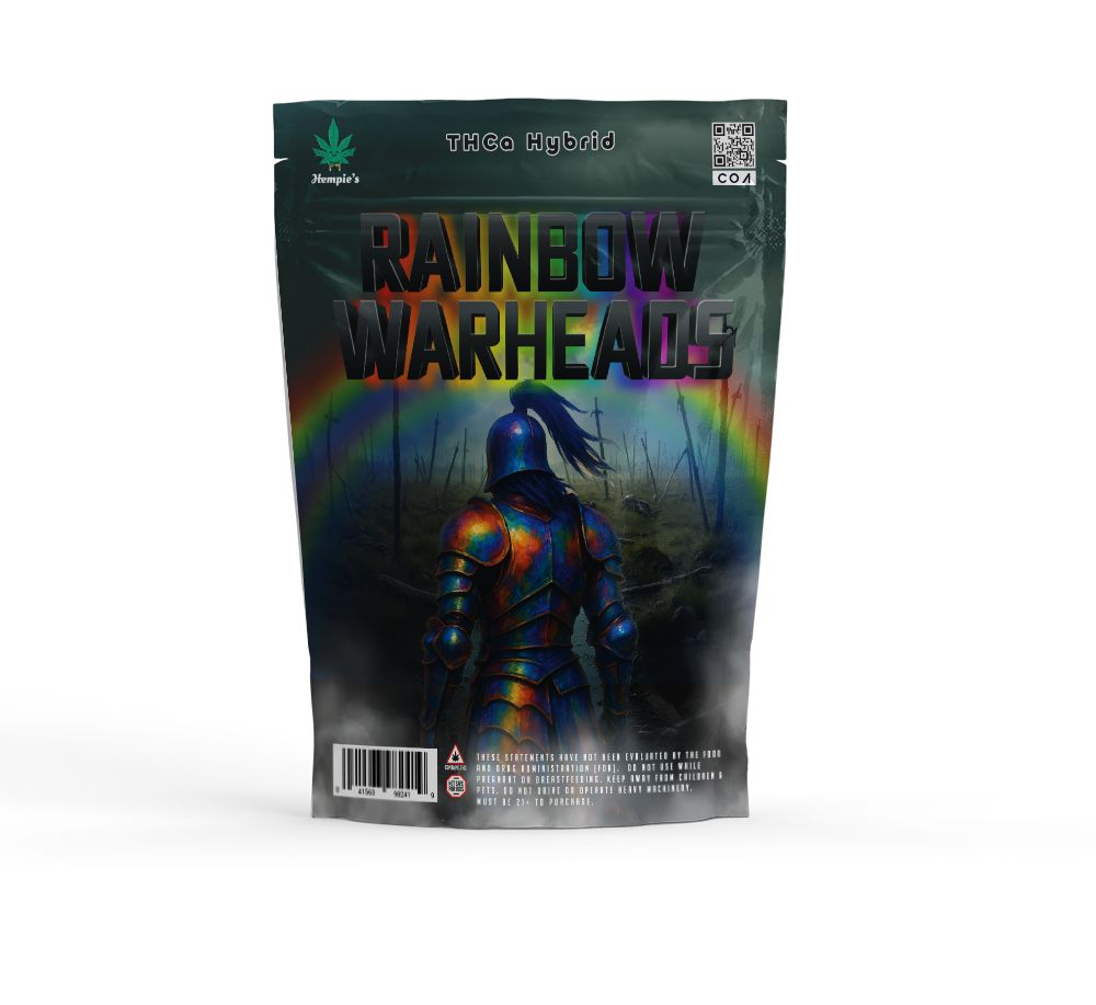 THCA Flower - AAA Rainbow Warheadz - Sativa