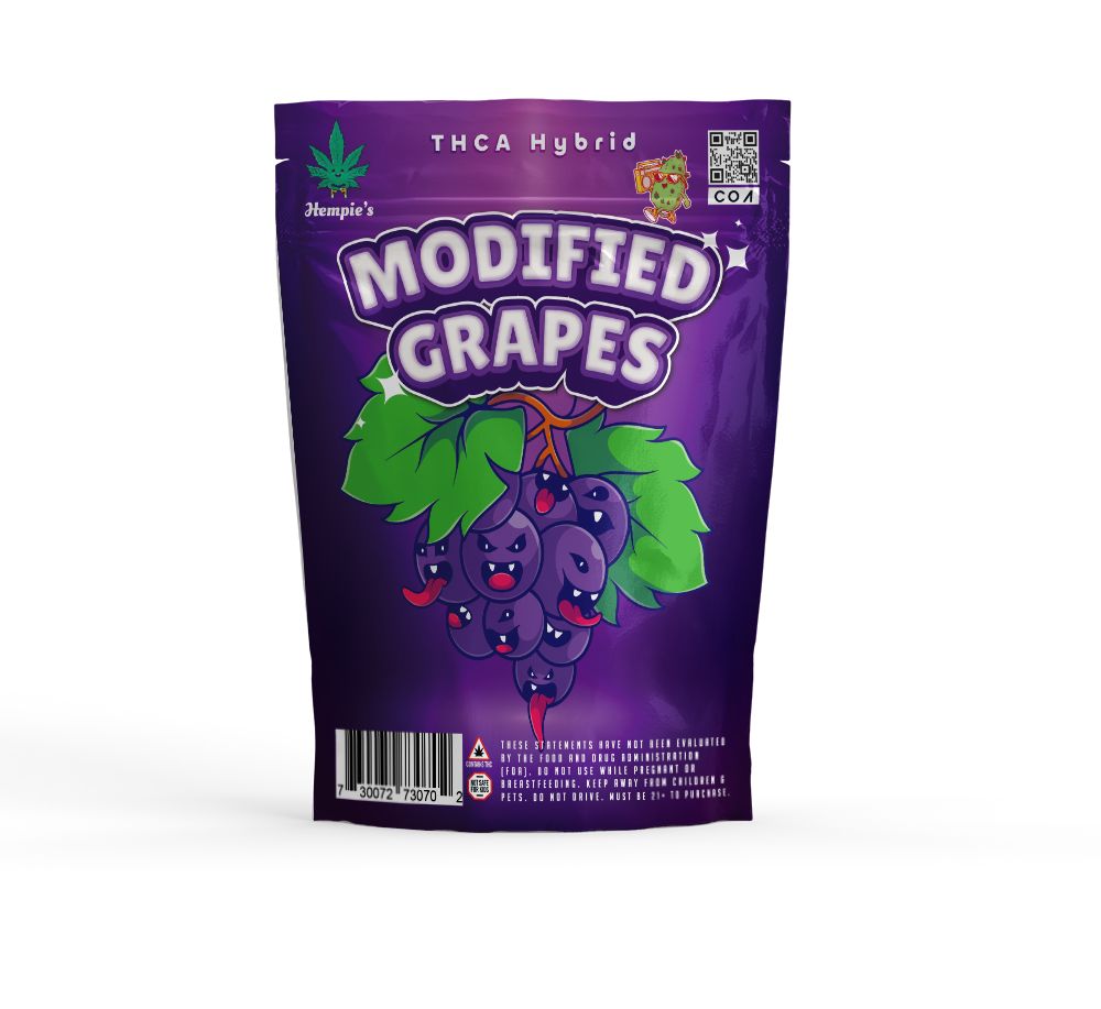 THCA Flower - AAA Modified Grapes - Hybrid
