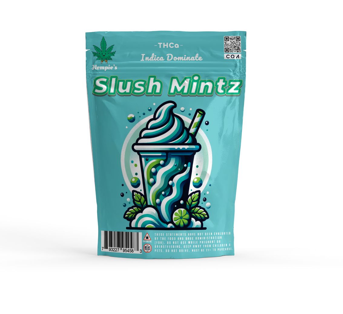 THCA Flower - AAA Slush Mintz - Hybrid