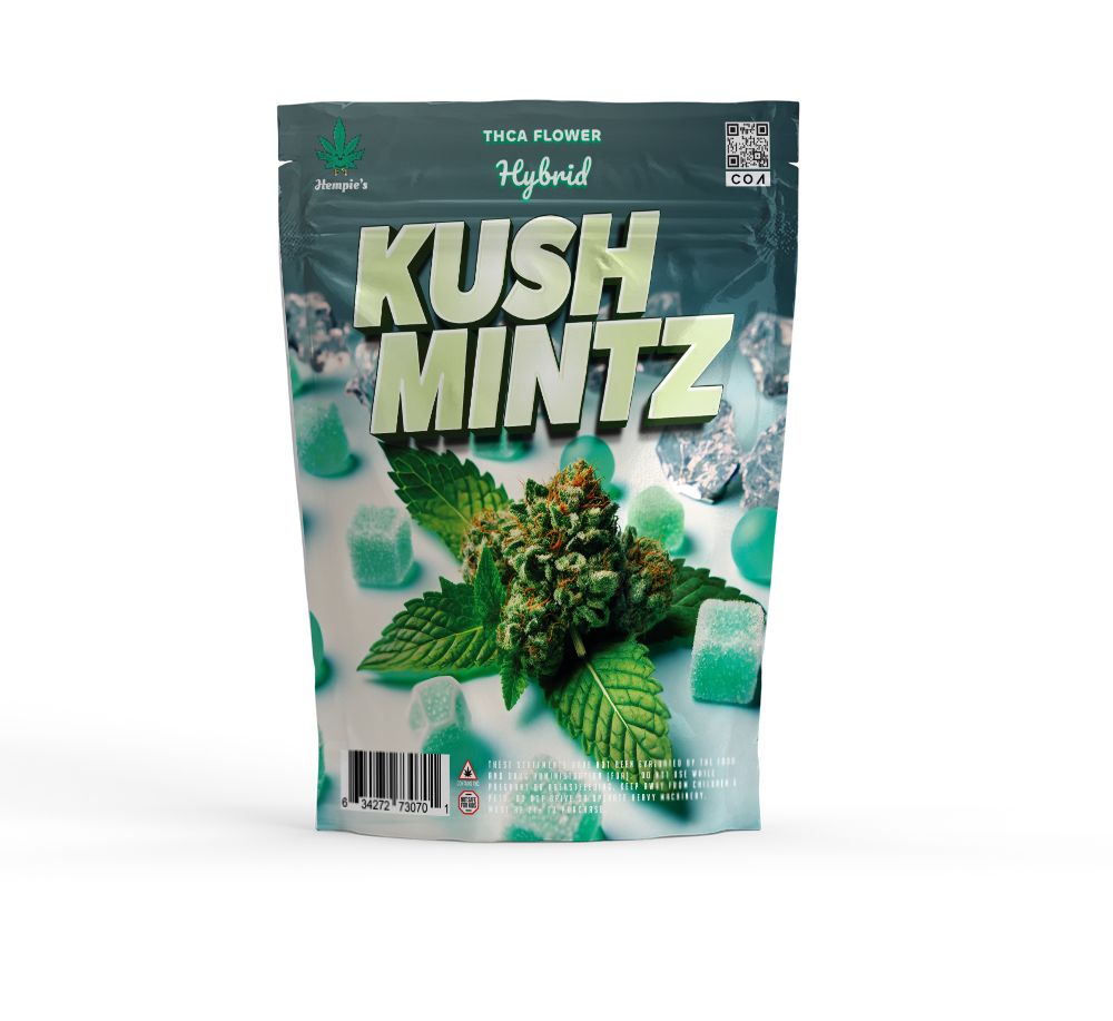 THCA Flower - AAA Kush Mintz - Hybrid