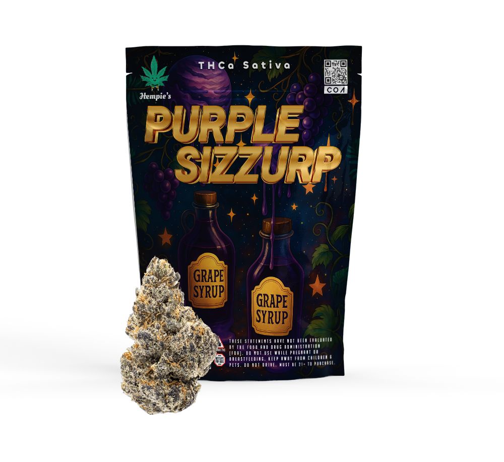 THCA Flower - AAA Purple Sizzurp - Sativa