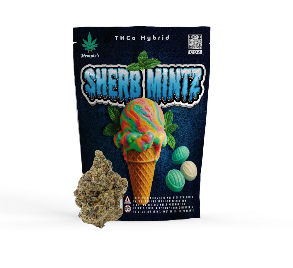 THCA Flower - AAA Sherb Mintz - Sativa