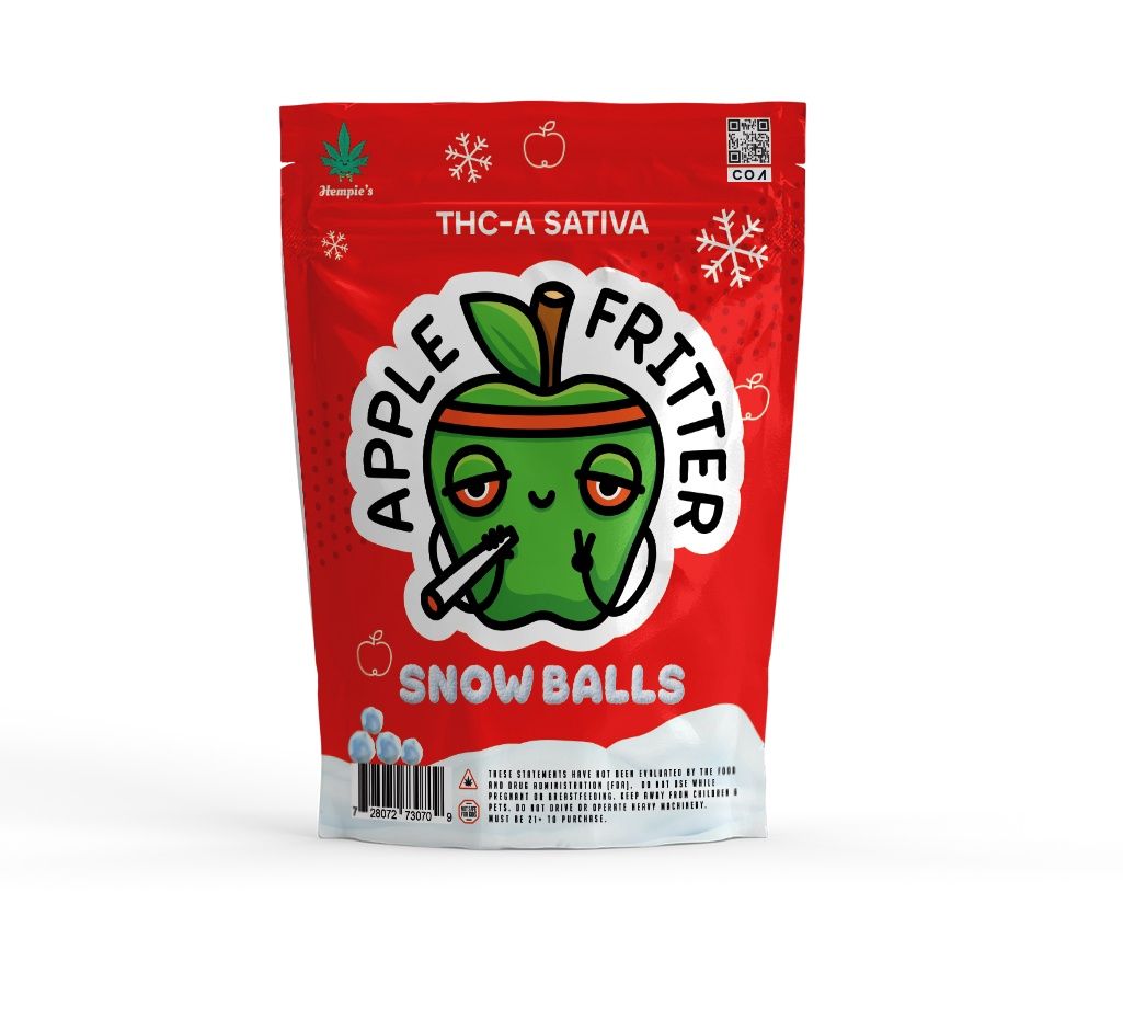 THCA Flower - AAA Snowballs Apple Fritter - Sativa