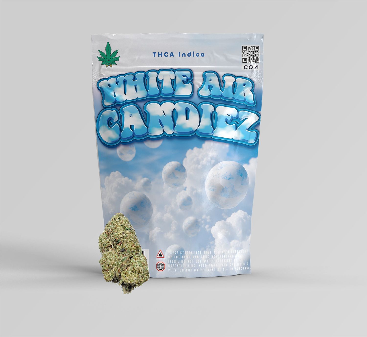 THCA Flower - AAA White Air Candiez - Indica