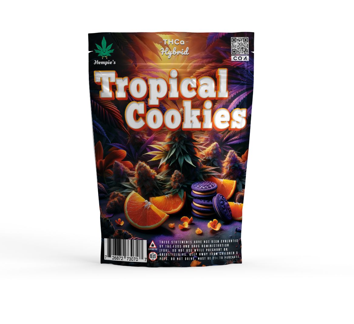 THCA Flower - AAA Tropicana Cookies - Hybrid