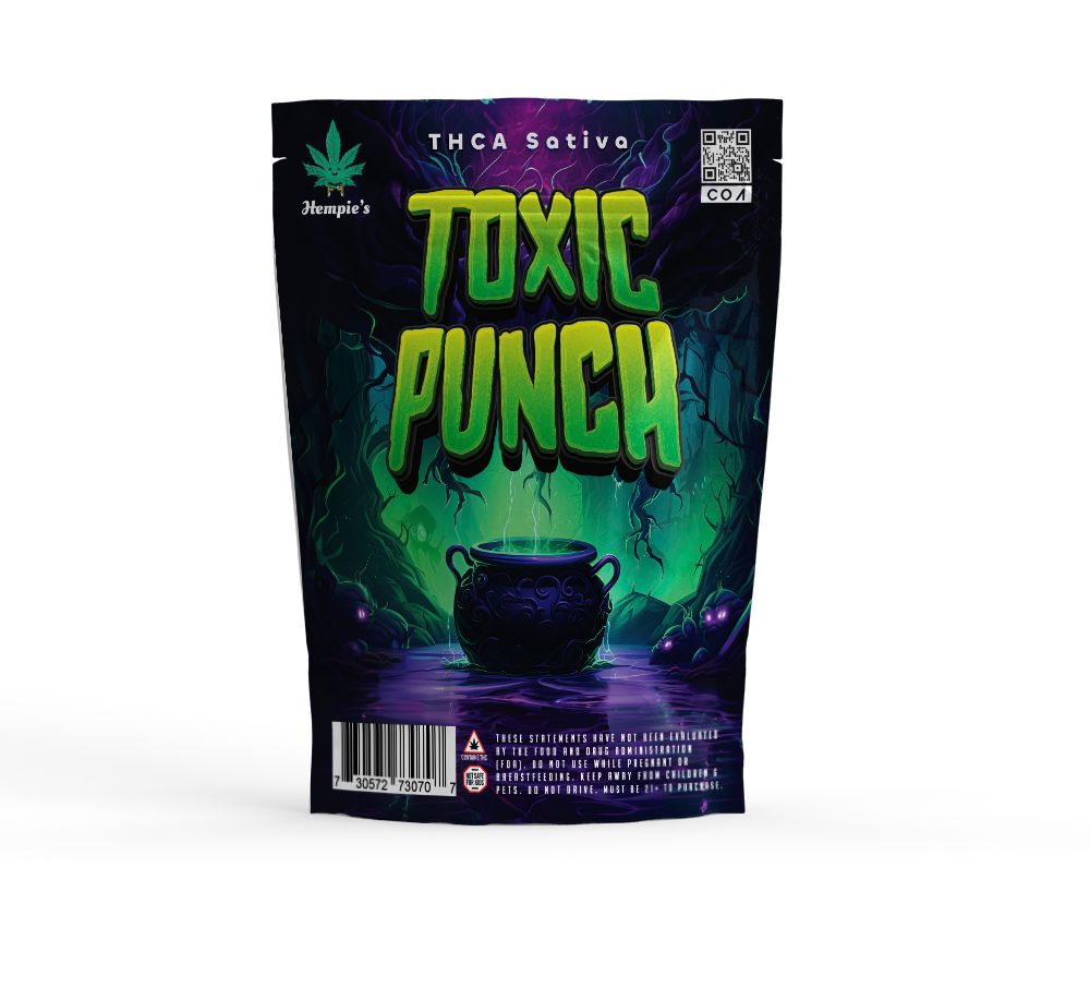 THCA Flower - AAA Toxic Punch - Sativa