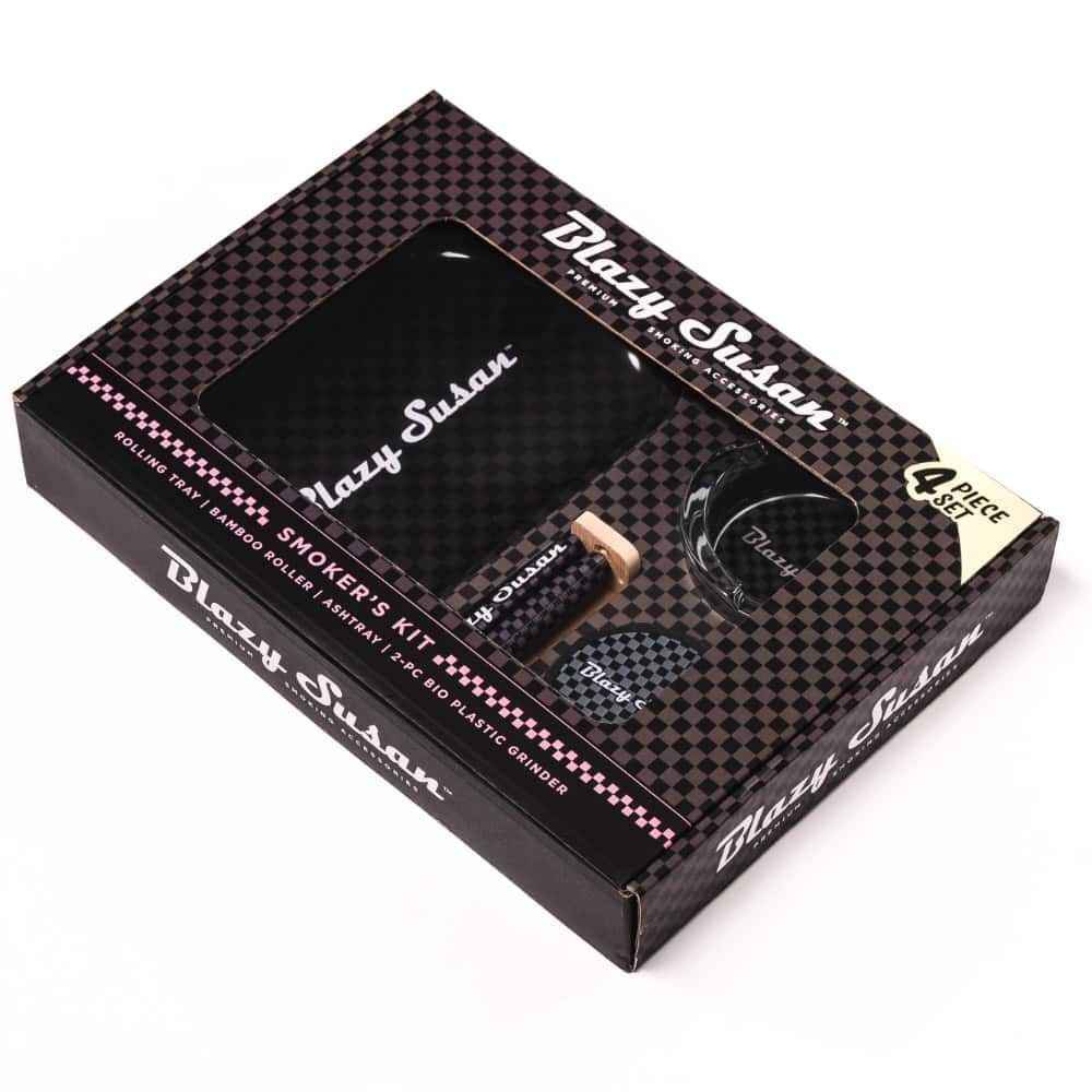 Blazy Susan Smoker’s Kit – Carbon Black