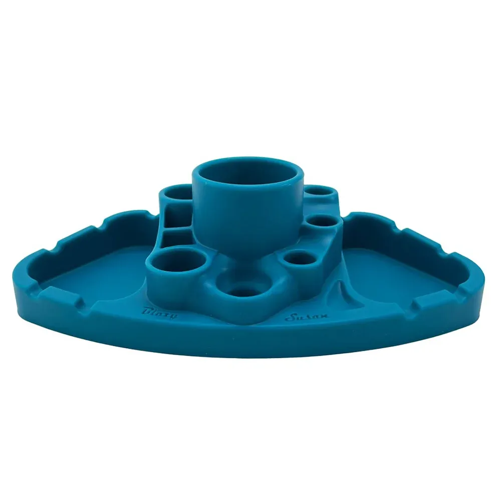 Blazy Susan Deluxe Dab Station – Teal