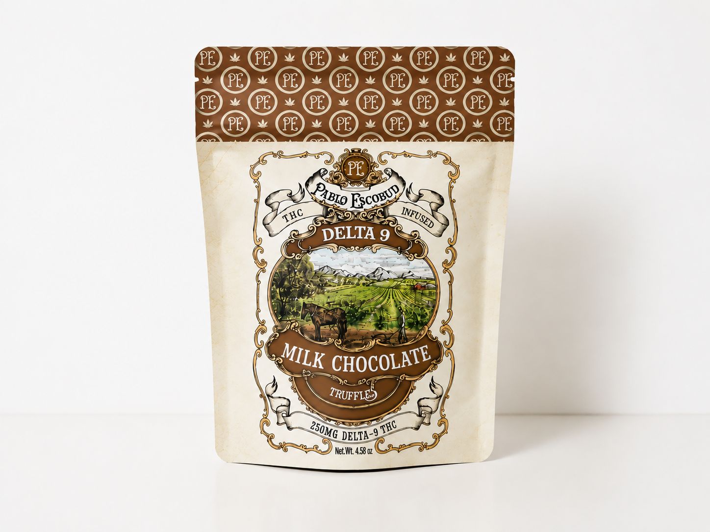 Pablo Escobud 250mg D9 Truffles - Milk Chocolate