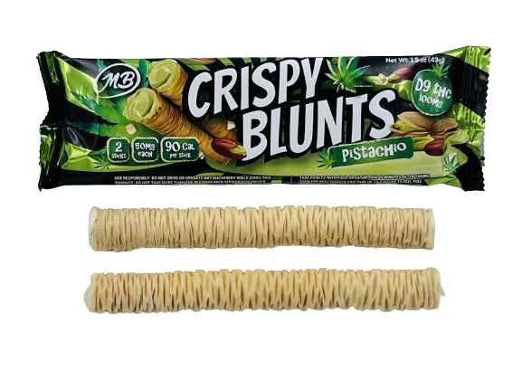 Crispy Blunts Pistachio 100mg Delta 9