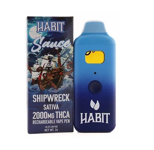 Habit Shipwreck Sativa 2G THCA Disposable