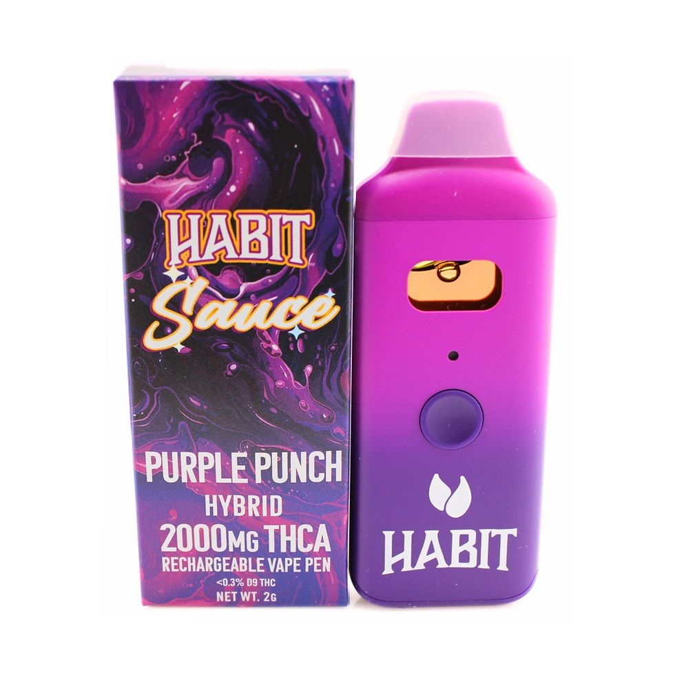 Habit Purple Punch Hybrid 2G THCA Disposable