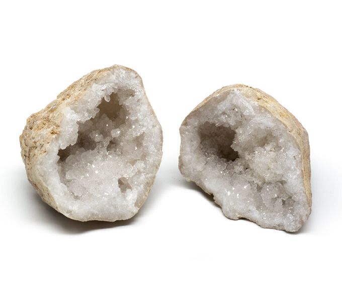 Cracked Quartz Geode