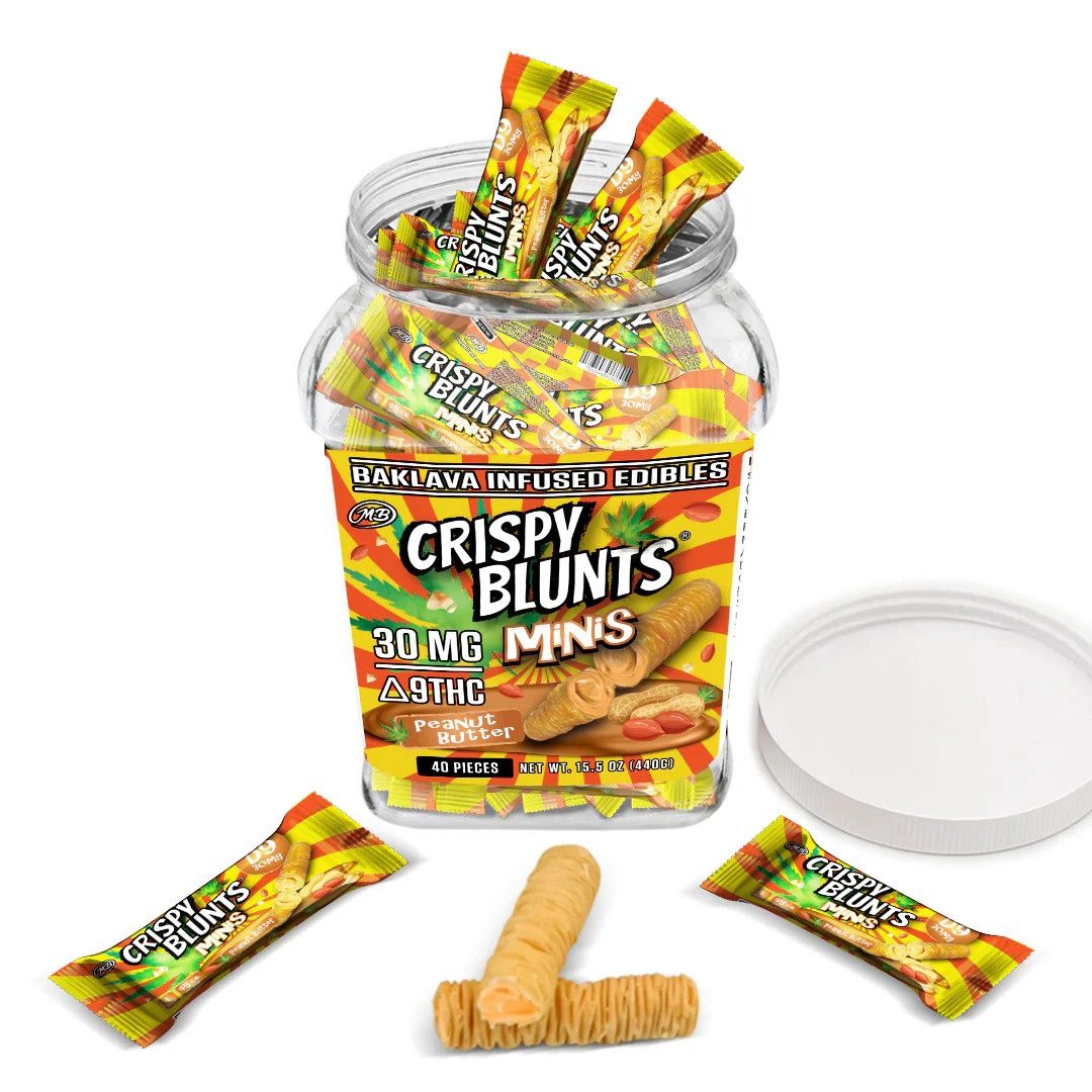 Crispy Blunts Mini Peanut Butter 30mg Delta 9