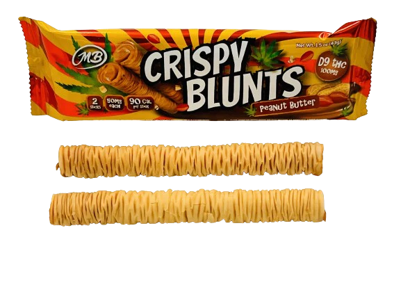 Crispy Blunts Peanut Butter 100mg Delta 9