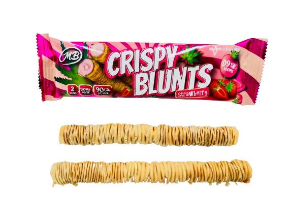Crispy Blunts Strawberry 100mg Delta 9