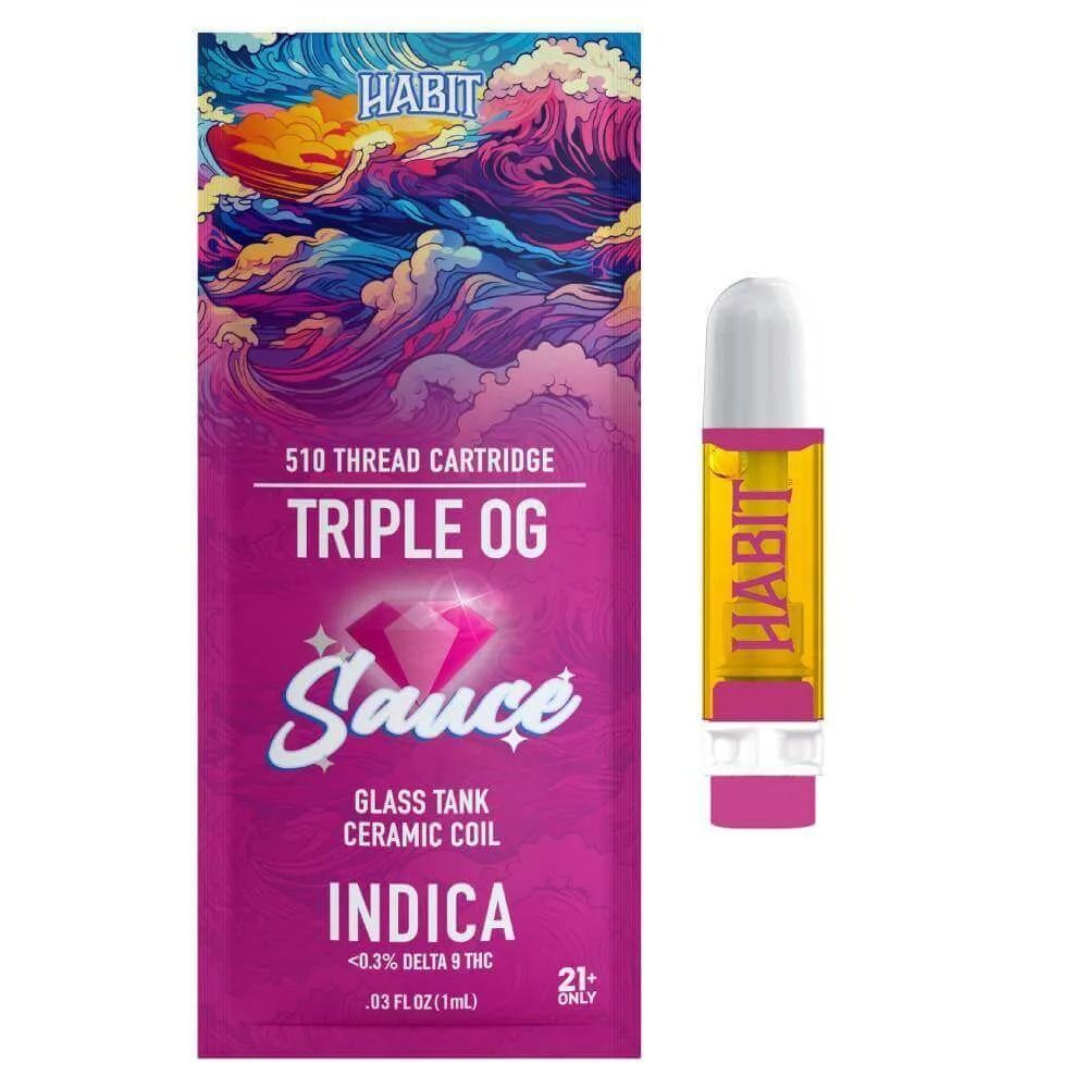 Habit Triple OG Indica 1G THCA Cart