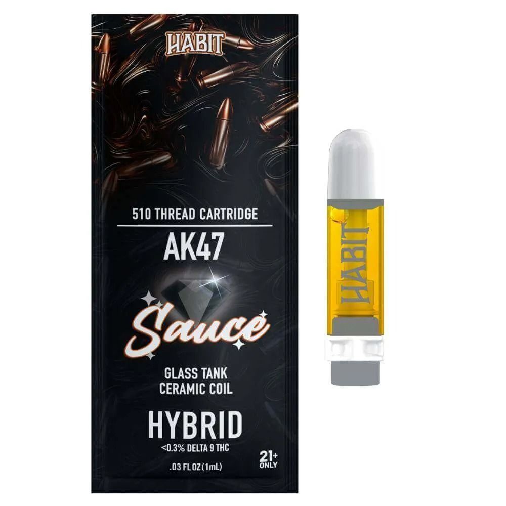Habit AK47 Hybrid 1G THCA Cart