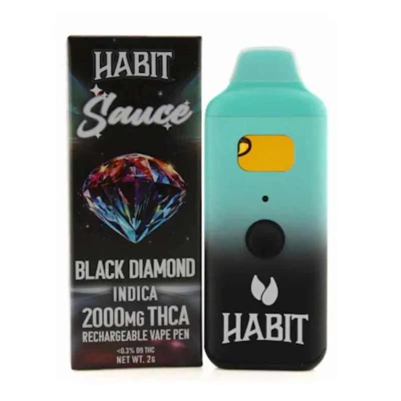 Habit Black Diamond Indica 2G THCA Disposable