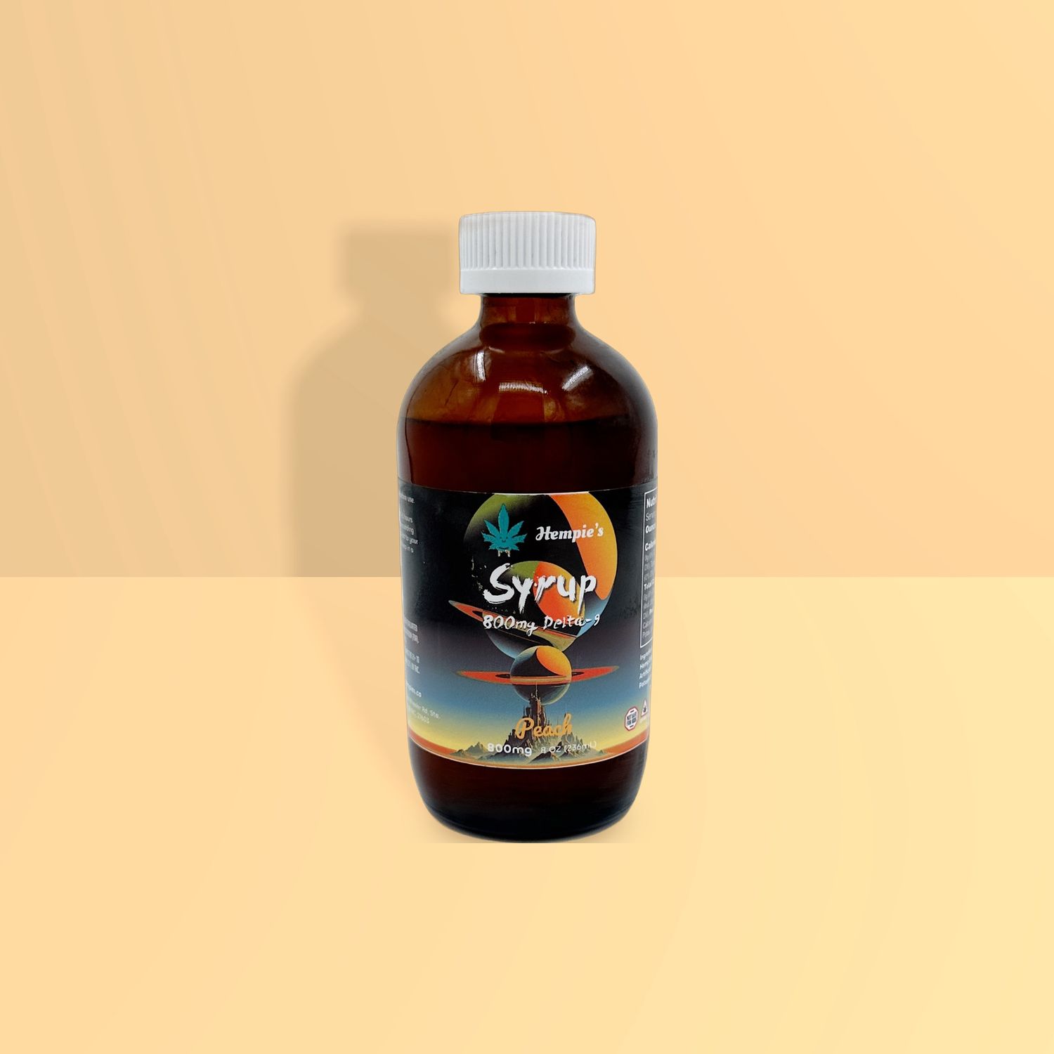 Hempie's Peach Syrup 800mg Delta-9