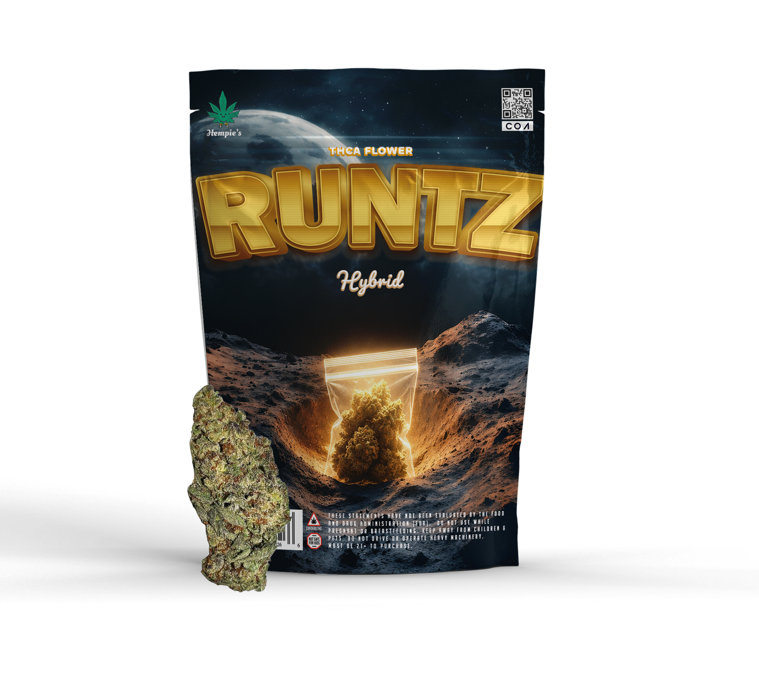 THCA Flower - AAA Runtz - Hybrid