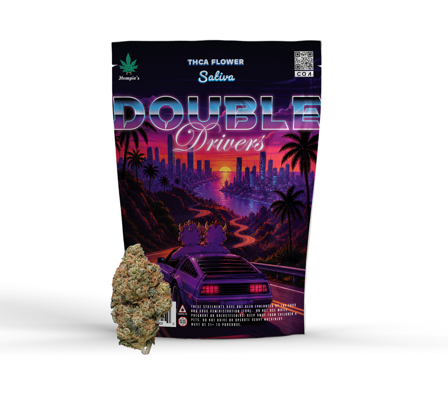 THCA Flower -  AAA Double Drivers - Sativa